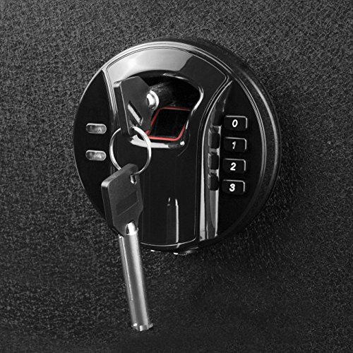 BARSKA AX12476 Quick Access Keypad Biometric Fingerprint Security ...
