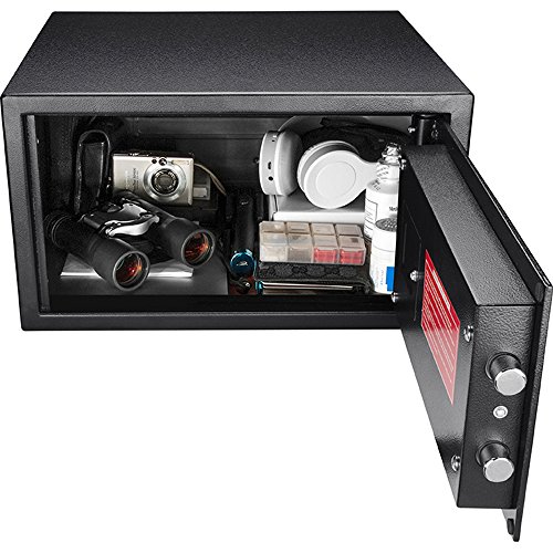 Barska AX12840 Biometric Fingerprint Keypad Security Home Safe 0.9...