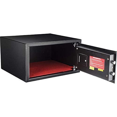 Barska AX12840 Biometric Fingerprint Keypad Security Home Safe 0.9...