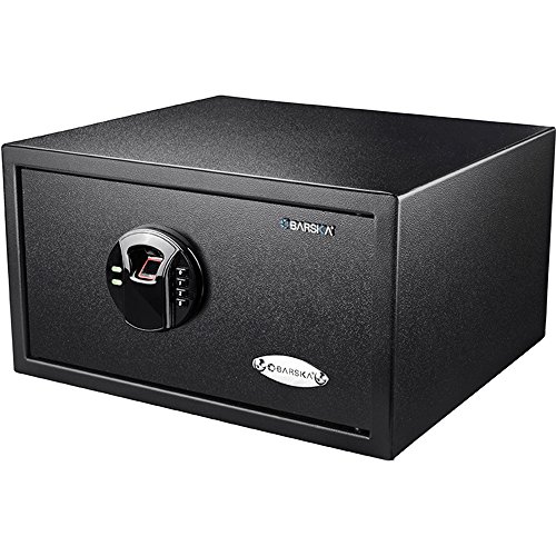 Barska AX12840 Biometric Fingerprint Keypad Security Home Safe 0.9...