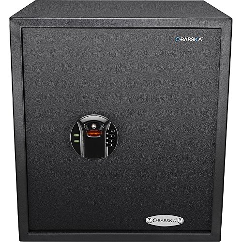 Barska AX12842 Large Biometric Fingerprint Keypad Security Home Sa...