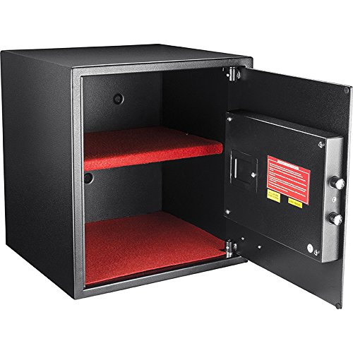 Barska AX12842 Large Biometric Fingerprint Keypad Security Home Sa...