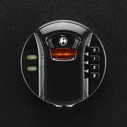 Barska AX12842 Large Biometric Fingerprint Keypad Security Home Sa...