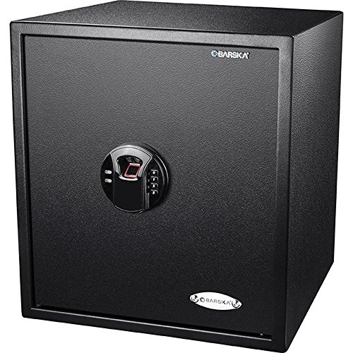 Barska AX12842 Large Biometric Fingerprint Keypad Security Home Sa...