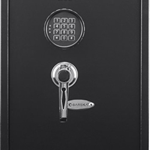 Barska AX13098 1.45 Cubic Ft Large Keypad Safe, One Size, Black