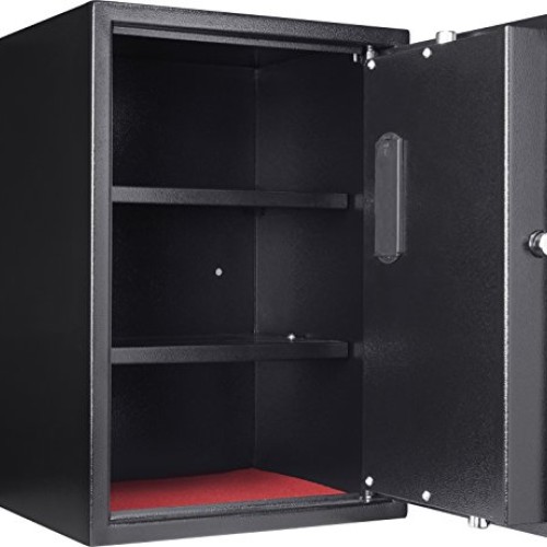 Barska AX13098 1.45 Cubic Ft Large Keypad Safe, One Size, Black