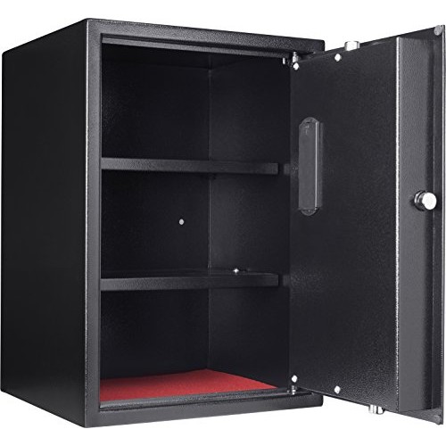 Barska AX13098 1.45 Cubic Ft Large Keypad Safe, One Size, Black