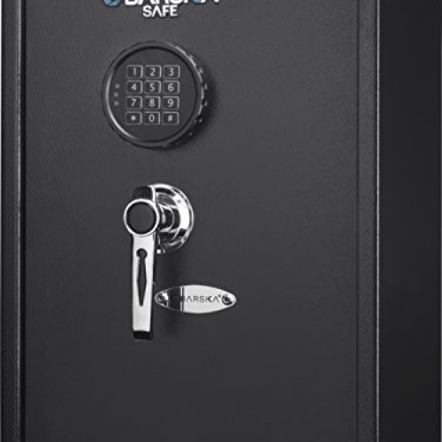 Barska AX13098 1.45 Cubic Ft Large Keypad Safe, One Size, Black