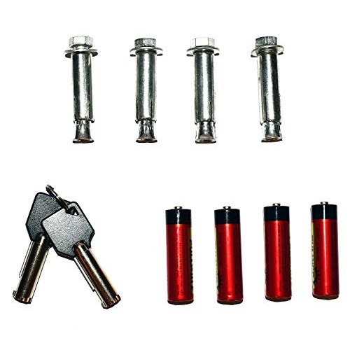 Barska AX13108 Biometric Keypad Depository Safe, One Size, Black