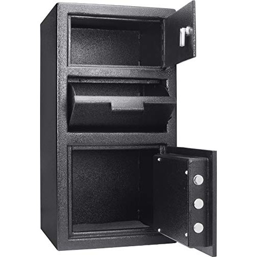 Barska AX13310 Digital Keypad Locker Depository Drop Safe 0.72/0.7...