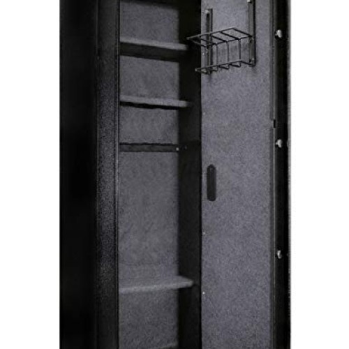 BARSKA AX13378 Large Keypad Biometric 16 Position Rifle Safe 9.33 ...