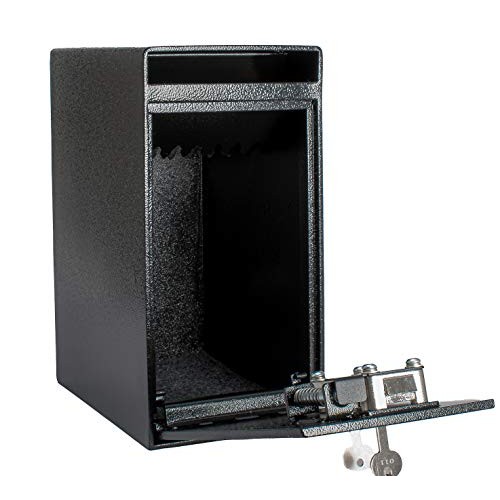 BARSKA AX13558 Dual Key Depository Safe 0.27 Cu Ft with Drop Slot ...