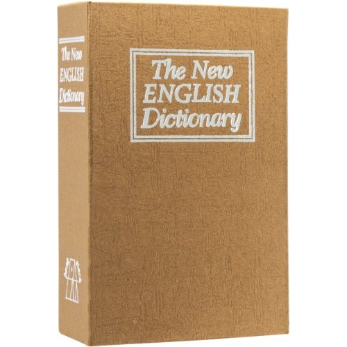 BARSKA CB11990 Combination Lock Brown Dictionary Diversion Book Sa...