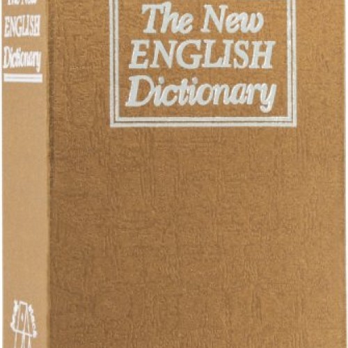 BARSKA CB11990 Combination Lock Brown Dictionary Diversion Book Sa...