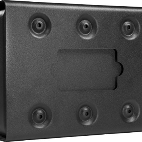 Barska Compact Safe Key Lock Safe w/ Mounting Sleeve AX11812,Black...