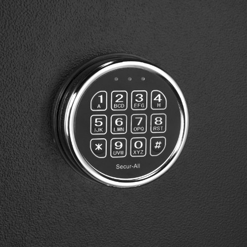 Barska FV-1000 Fire Safe Vault, Black, One Size