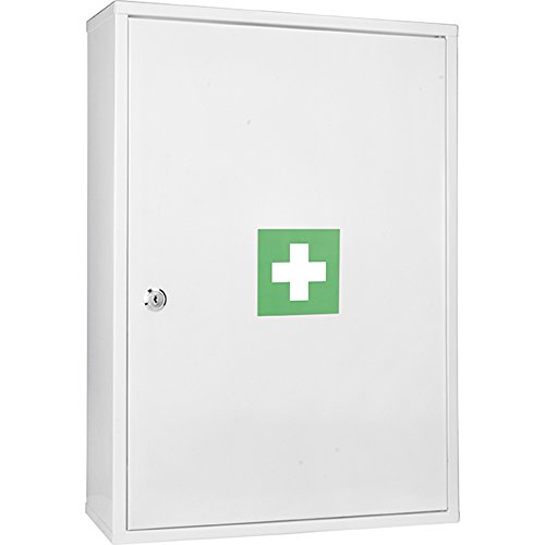 Barska Key Lock Wall Mount Large Security Magnet Erase Pad, Shelf,...