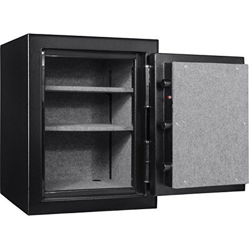 Barska New Fireproof Fire Vault Keypad Lock Safe Cabinet 2.6 Cubi...