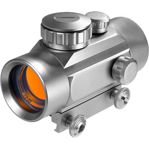 Barska Optics 30mm Red Dot Silver, 5/8