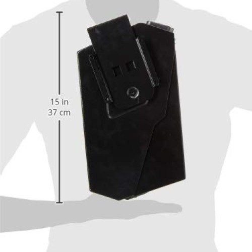 Bsk Bio Keypad Pistol Safe, Black, Pistol Keypad Biometric Safe