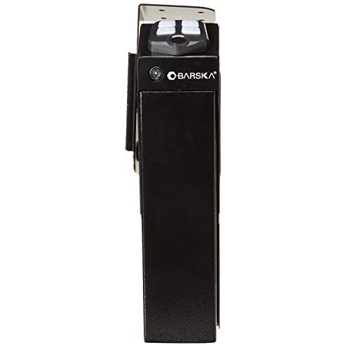 Bsk Bio Keypad Pistol Safe, Black, Pistol Keypad Biometric Safe