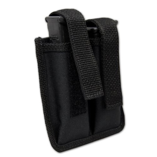 Barsony Double Magazine Pouch for KAHR CW9 CW40