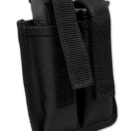 Barsony Double Magazine Pouch for KAHR CW9 CW40