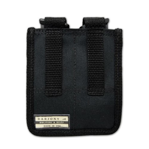 Barsony Double Magazine Pouch for KAHR CW9 CW40