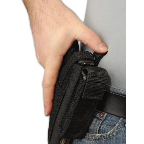 Barsony New OWB Belt Holster w/Magazine Pouch for Compact 9mm ...
