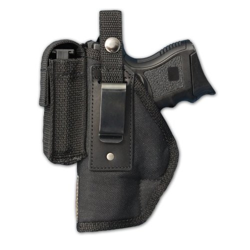 Barsony New OWB Belt Holster w/Magazine Pouch for Compact 9mm ...