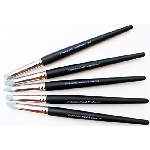 Barvotti Set of 5 Silicone Color Shapers with 10mm tips to paint, ...