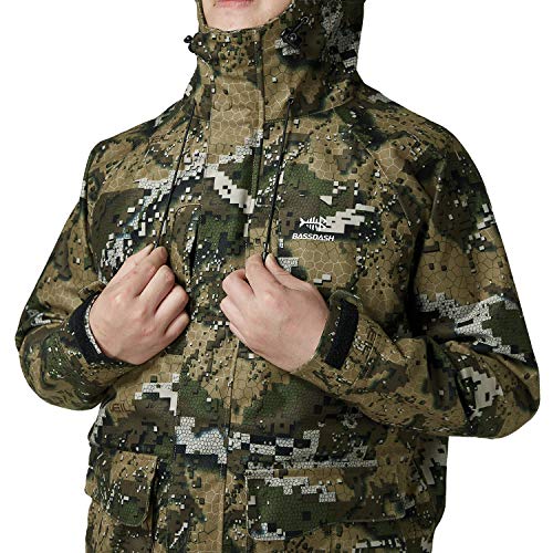 Bassdash Walker Breathable Waterproof Fishing Hunting Wading Jacke...
