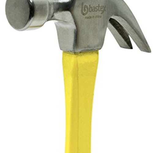 16 oz Fiber Glass Claw Hammer Heavy Duty Construction Shock Resist...