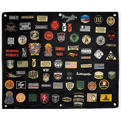 BASTION Morale Patches Phil. 4:13, Black | 3D Embroidered Patche...