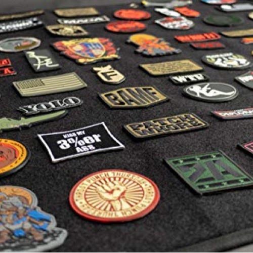 BASTION Morale Patches Phil. 4:13, Black | 3D Embroidered Patche...