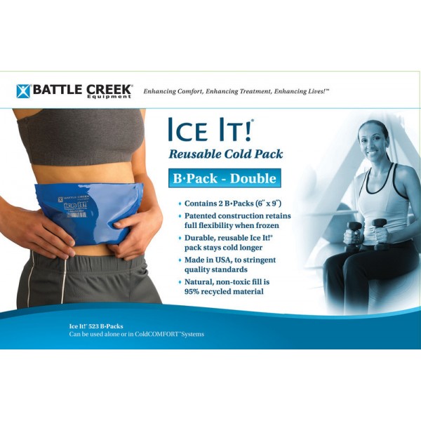Ice It Reusable Cold Pack B Pack Double