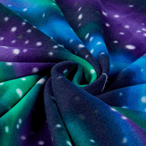 Baum Textiles Winter Fleece Northern Lights Fabric by the Yard, L...