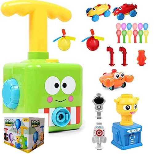 BAYDELKU - Space Balloon Powered Car - with 2 Balloon Helicopter A...