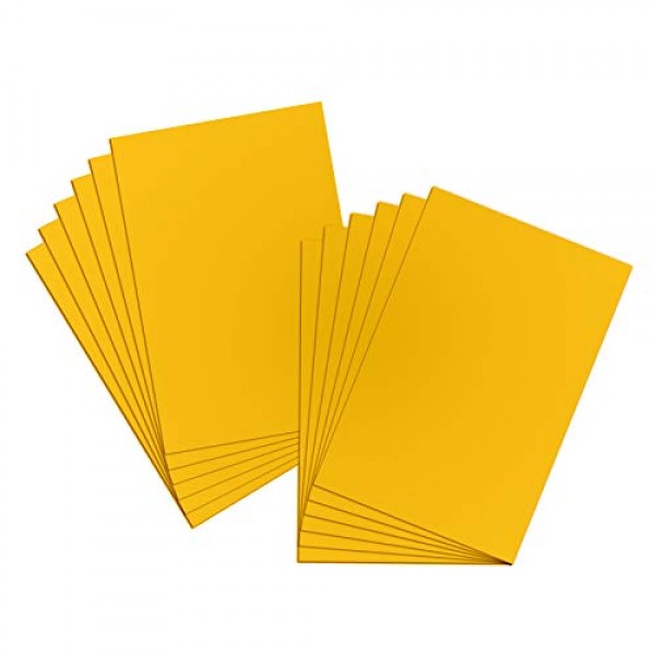 BAZIC 22 X 28 Yellow Poster Board, Colored Paper Drawing Paintin...