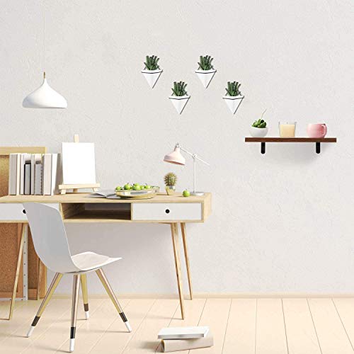 BBA SUNRISE | Geometric Hanging Planter Wall Decor Set of 4, Mul...