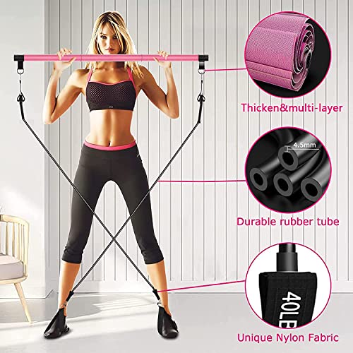 Bbtops Pilates Bar Kit with Resistance Bands4 x Resistance Bands...