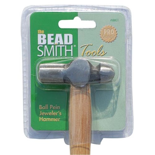 Beadaholique XTL-2150 Jewelry Ball Pin Hammer Peen Head-Metal, 2.5