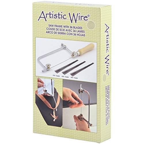 Beadalon 224S-100 Artistic Wire Jewelers Saw Frame with Blade Asso...