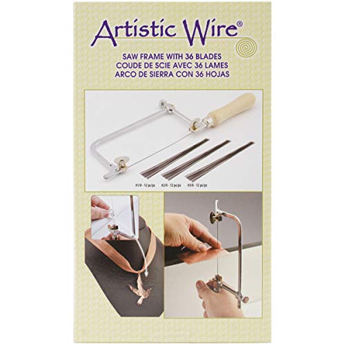 Beadalon 224S-100 Artistic Wire Jewelers Saw Frame with Blade Asso...
