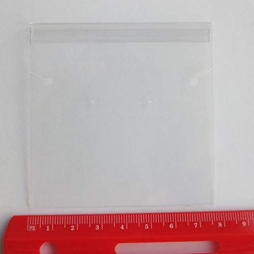 Earring Necklace Jewelry Hanging Display Card Crystal Clear 3x3 ...