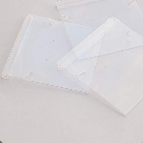 Earring Necklace Jewelry Hanging Display Card Crystal Clear 3x3 ...