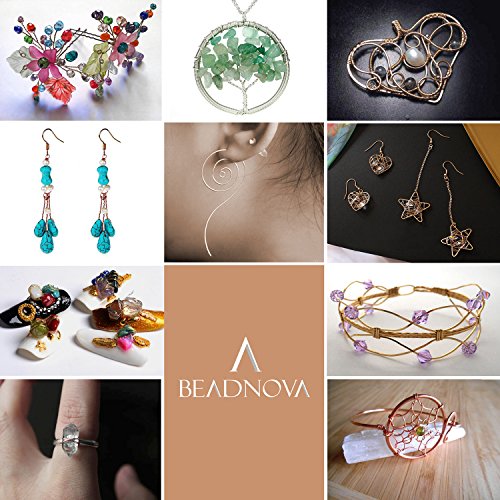 BEADNOVA Craft Wire Jewelry Beading Wire Tarnish Resistant Copper ...