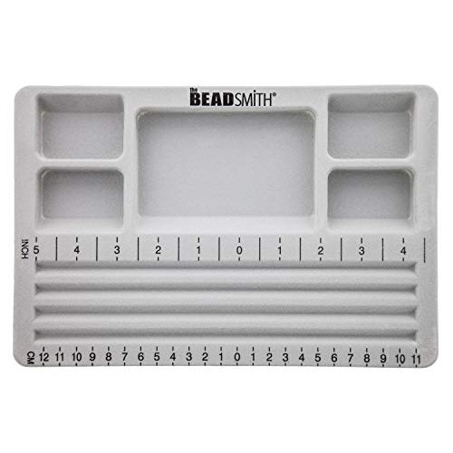 Mini Bead Board w/Lid, 3 Straight Channel 7.75x11.25in - BBS3