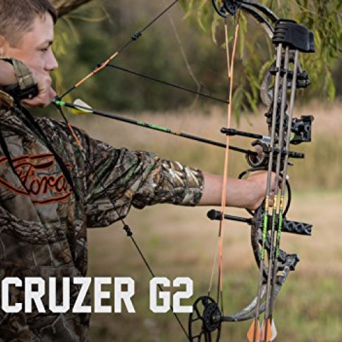 Bear Archery Cruzer G2 RTH Compound Bow - Moonshine Wildfire - Rig...