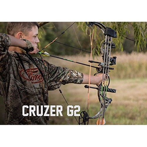 Bear Archery Cruzer G2 RTH Compound Bow - Moonshine Wildfire - Rig...